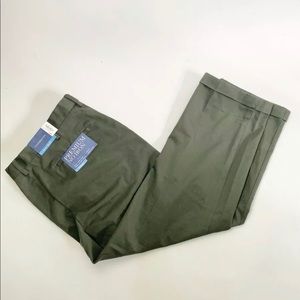 Croft and Barrow Dress Khaki Pants 36x29 Pleated